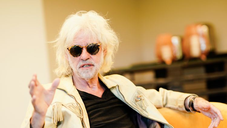 "Lästig ist gut": Bob Geldof.