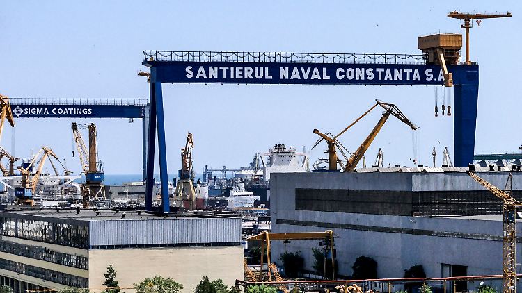 Der Hafen von Constanta im Südosten Rumäniens ist ein wichtiger Umschlagort für Getreide.