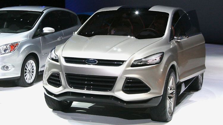Der Star: Ford zeigt mit dem Vetrek ein mäßig großes SUV mit europäischen Genen.