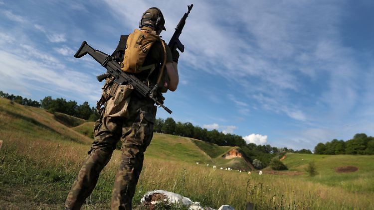 An der Seite der Ukraine kämpfen auch zahlreiche Veteranen aus anderen Ländern.