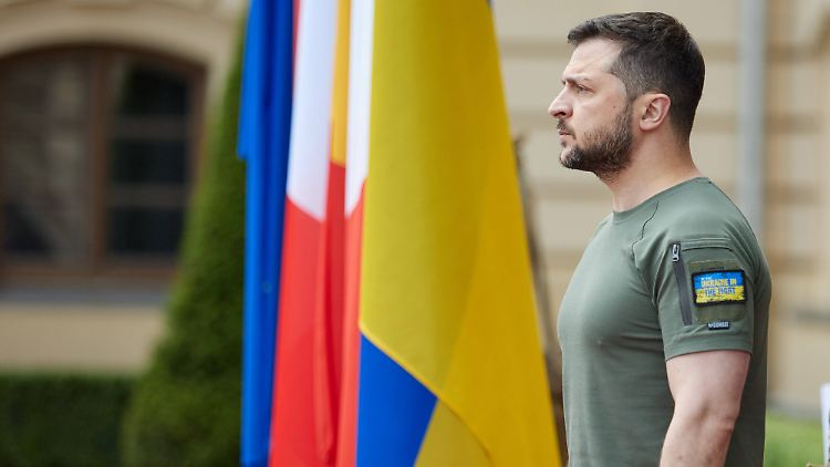Wolodymyr Selenskyj erhielt die Zusagen Deutschlands, Frankreichs, Italiens und Rumäniens, sich für den EU-Beitrittskandidatenstatus der Ukraine starkzumachen.