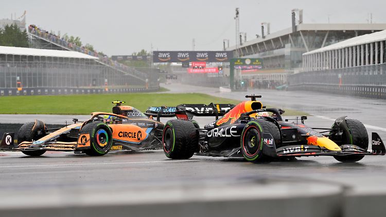 Im dritten Training rutschte Verstappen noch von der Ideallinie, in der Qualifying war der Red-Bull-Pilot unschlagbar.