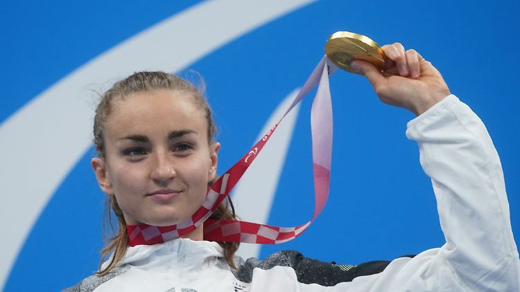 Elena Semechin erreichte trotz laufender Chemotherapie den 2. Platz der Para-Schwimm-WM 2022.