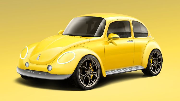Optisch bleibt der Milivié 1 auf den ersten Blick der alte VW Käfer, doch eigentlich wurde das Fahrzeug komplett neu aufgebaut und stark modernisiert.
