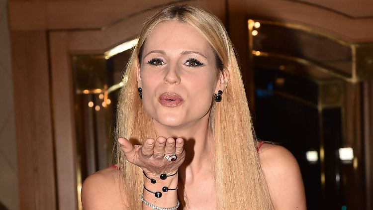Eine freie Frau: Michelle Hunziker.