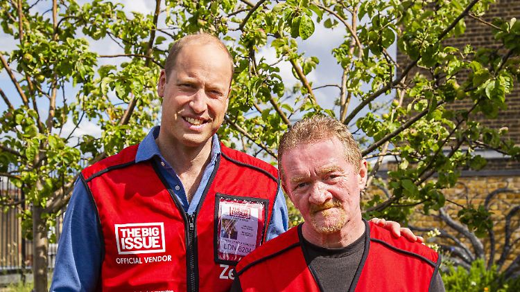 Mit 11 Jahren besuchte er zum ersten Mal ein Obdachlosenheim: Prinz William.