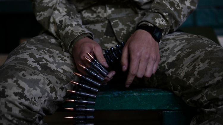 Die Tschetschenen gehören offiziell nicht der ukrainischen Armee an.