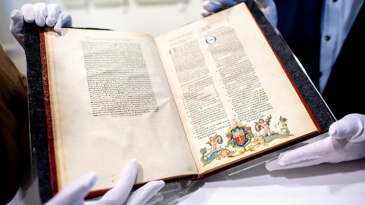 Die farbige Miniatur stammt wohl von Albrecht Dürer.