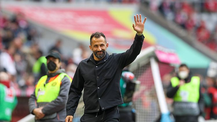 Hasan Salihamidžić wirkte zuletzt wie befreit. 