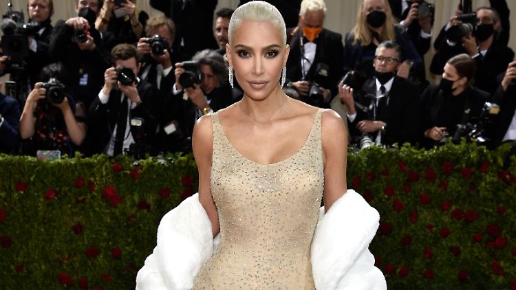 "Ich wollte dieses Kleid unbedingt tragen": Kim Kardashian.