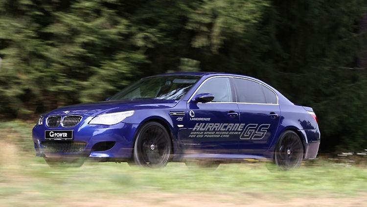 Zum Sparen ist der nicht gemacht: Mit dem auf Gas umgerüsteten M5 von G-Power sind Fahrleistungen wie bei Supersportlern möglich.