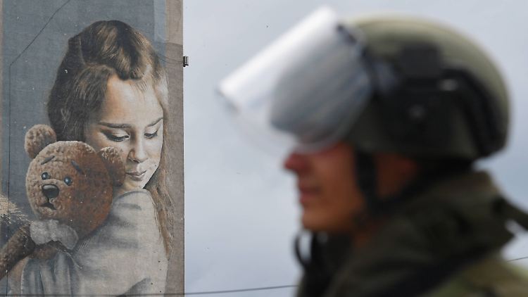 Im Osten der Ukraine auf dem Vormarsch: Russischer Soldat in der Region Donezk.