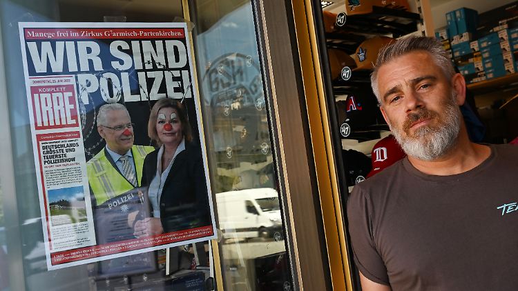 Viele Anwohner sind nicht begeistert von dem hohen Besuch. Sie müssen nämlich ihre Geschäfte schließen.