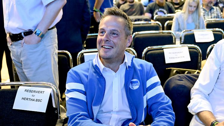 Kay Bernstein steht künftig Hertha BSC vor.