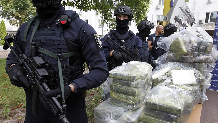 Vor dem  Krieg bekämpfte die ukrainische Polizei aktiv die Drogenkriminalität. Jetzt haben die Behörden andere Prioritäten. (Foto aus dem Jahr 2019)
