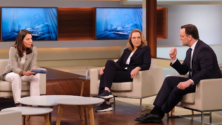 Energieökonomin Claudia Kemfert (m.) warnte bei "Anne Will" vor einem Anstieg der Mietnebenkosten um das Vierfache.
