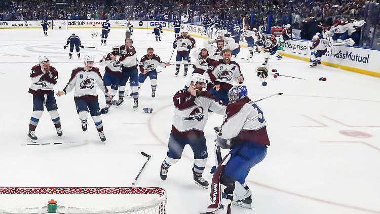 Die Colorado Avalanche bleiben in NHL-Finalserien unbesiegbar.