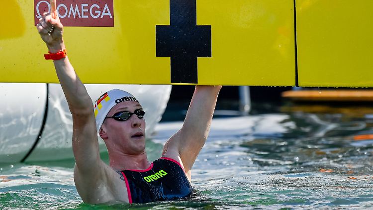 Florian Wellbrock ist der schnellste Freiwasserschwimmer.