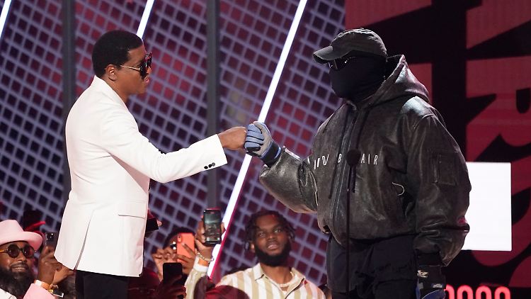 Hat eine Pause eingelegt: Kanye West (r., Babyface l.).