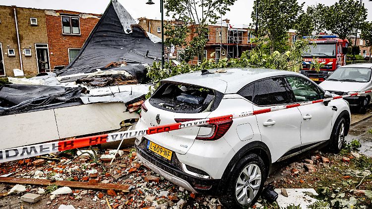 Die Niederlande erleben im Schnitt mehrere Tornados pro Jahr. 