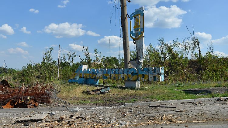 Um die Stadt Lyssytschansk toben derzeit heftige Kämpfe (Archivbild).