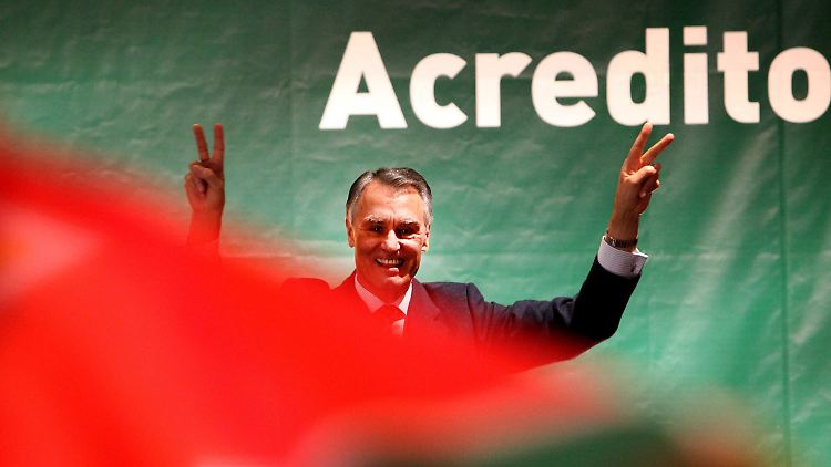Cavaco Silva tritt für wieder für die Rechtsliberalen an.