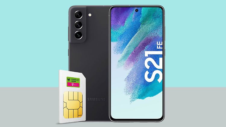 Das Galaxy S21 FE 5G gibt es jetzt günstig im Verbund mit einem Telekom-Tarif von mobilcom-debitel.