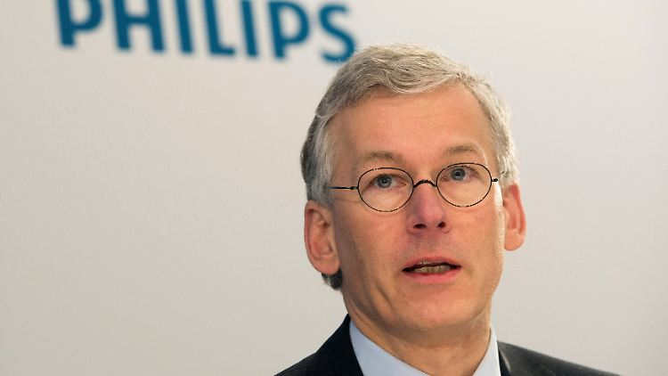 Philips-Chef van Houten spricht von sehr ermutigenden Nachrichten