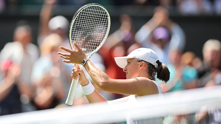 Absoulte Top-Favoritin in Wimbledon: Iga Swiatek aus Polen.