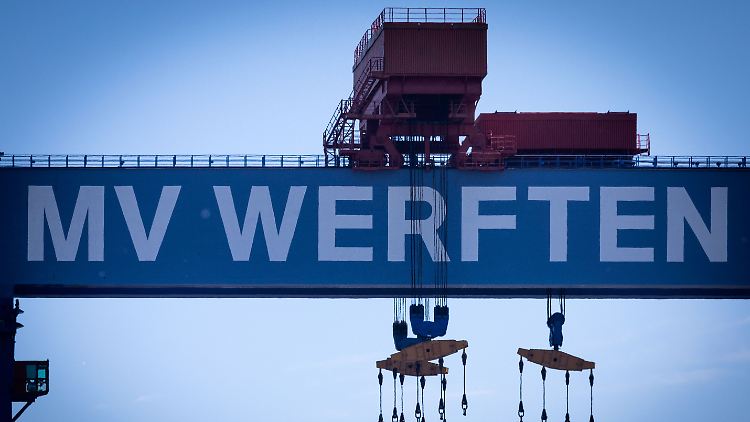 Ende der Hängepartie: Den Rostocker Standort der MV Werft übernimmt der Bund.