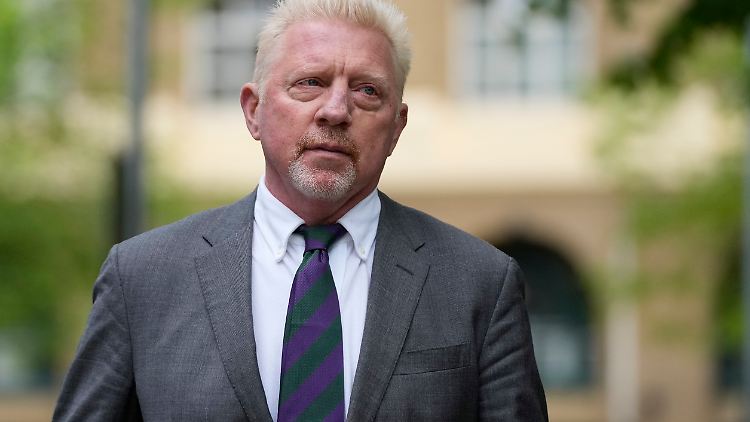 Boris Becker erscheint nicht persönlich zum Gerichtstermin, er sitzt derzeit in Großbritannien im Gefängnis.