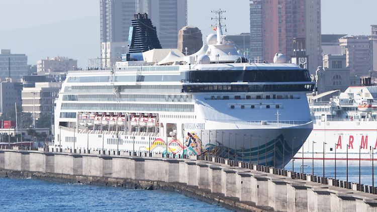Kreuzfahrtschiffe im Hafen von Santa Cruz auf Teneriffa: Wer den persönlichen CO2-Fußabdruck der Reise ausgleichen will, kann freiwillig Kompensationszahlungen leisten. 