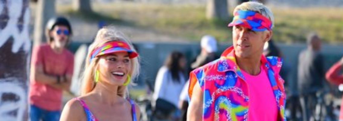 Bunt wie Barbie: Margot Robbie und Ryan Gosling