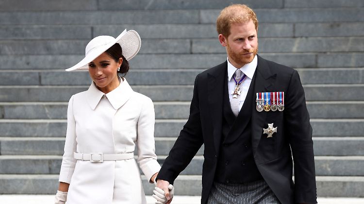 Harry und Meghan hatten sich im April 2020 von ihren royalen Pflichten zurückgezogen und leben in Kalifornien.