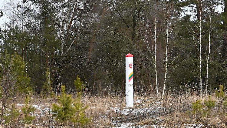 Polen und Litauen haben eine 100 Kilometer lange Grenze, die Suwalki-Lücke zwischen Kaliningrad und Belarus.