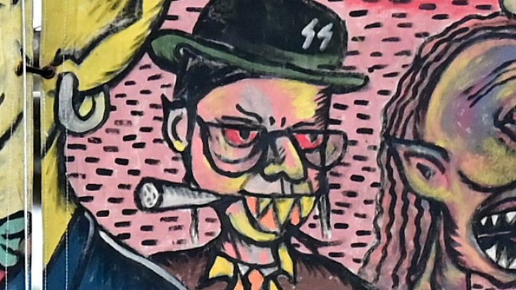 Antisemitisches Wimmelbild auf der Documenta. Judenhass ist Judenhass - auch dann, wenn er als "Freiheit der Kunst" oder "Freiheit der Meinung" maskiert wird.