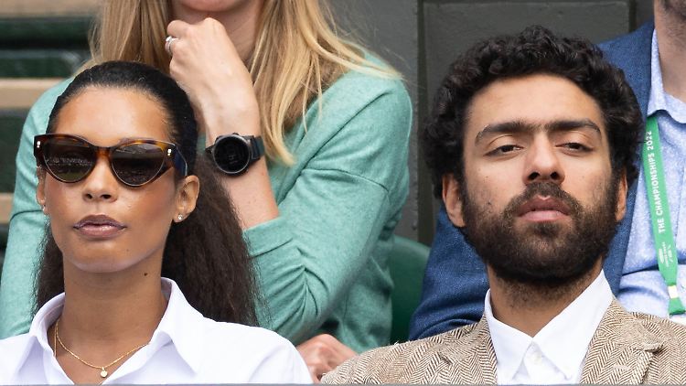 Schauten Becker-Schützling Djokovic zu: Lilian de Carvalho Monteiro und Noah Becker.