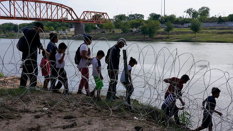 Nach dem "Remain in Mexico"-Programm wurden Asylbewerber aus Zentralamerika bis zur Klärung ihres Asylverfahrens nach Mexiko zurückgeschickt. 