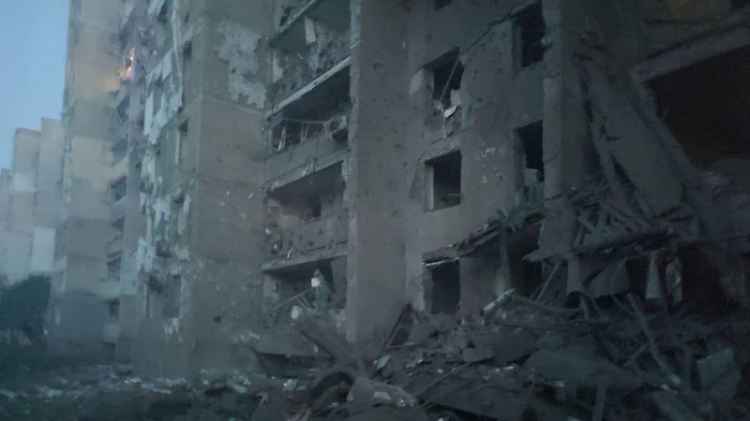 In der Region Odessa attackierte Russland Wohnhäuser.