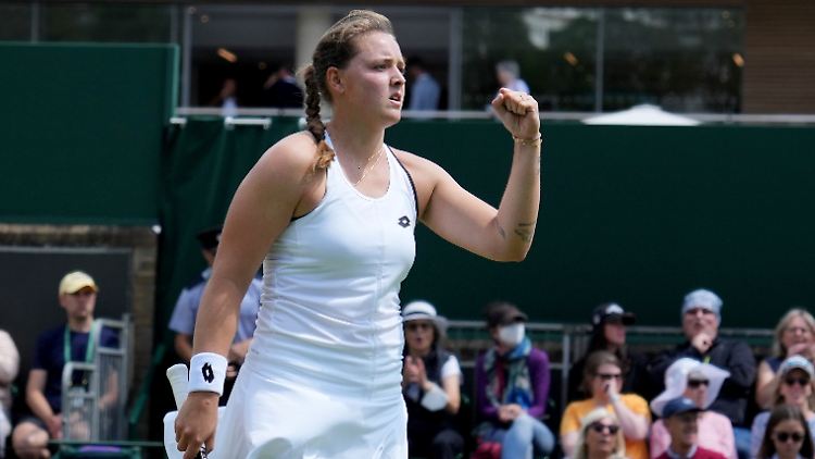 Weiter erfolgreich: Jule Niemeier in Wimbledon.