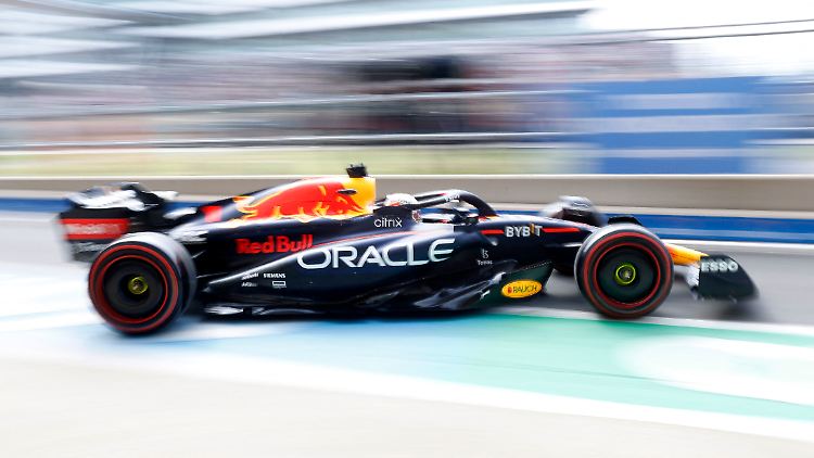 Max Verstappen kann mit den Trainings nicht zufrieden sein.