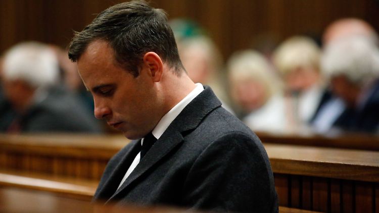 Oscar Pistorius 2016 im Gerichtssaal.