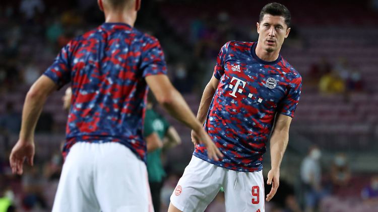 Mit dem FC Bayern gastierte Lewandowski in der abgelaufenen Saison in der Champions-League-Vorrunde in Barcelona.