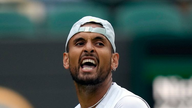 In Pöbellaune: Nick Kyrgios.