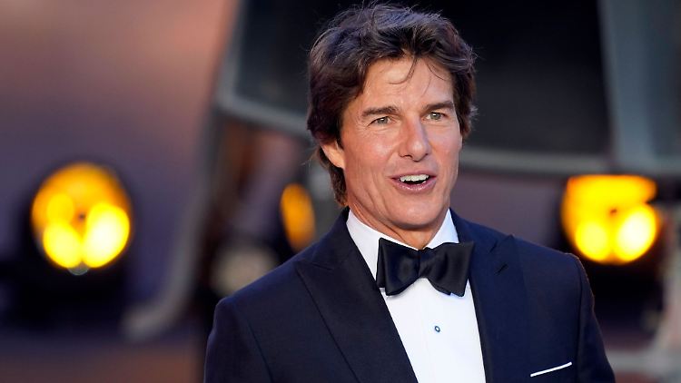 Tom Cruise im Mai bei der Premiere des Films "Top Gun: Maverick" in London.