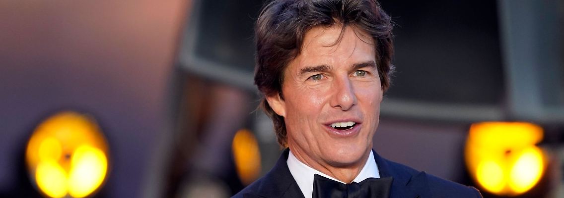 Tom Cruise im Mai bei der Premiere des Films "Top Gun: Maverick" in London.
