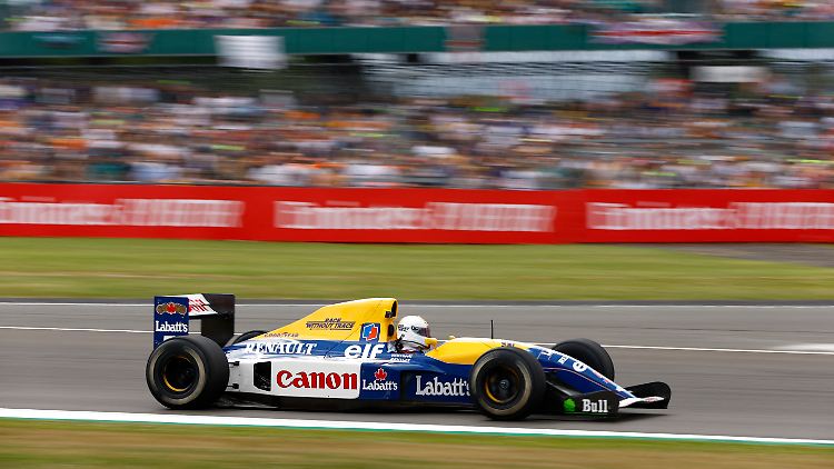 "Red 5" ist der Spitzname des Williams, in dem Nigel Mansell 1992 den WM-Titel gewann.