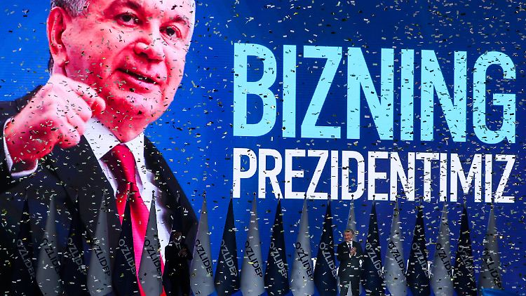 Usbekistans Präsident Mirsijojew regiert sein Land mit harter Hand.