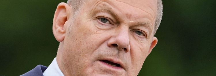 Bundeskanzler Olaf Scholz (SPD) beim G7-Gipfel auf Schloss Elmau