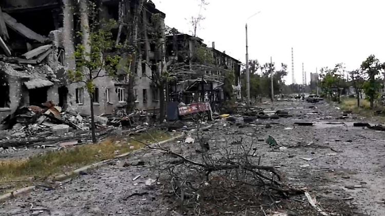 Die Ukraine hatte in Lyssytschansk einen taktischen Rückzug angeordnet.